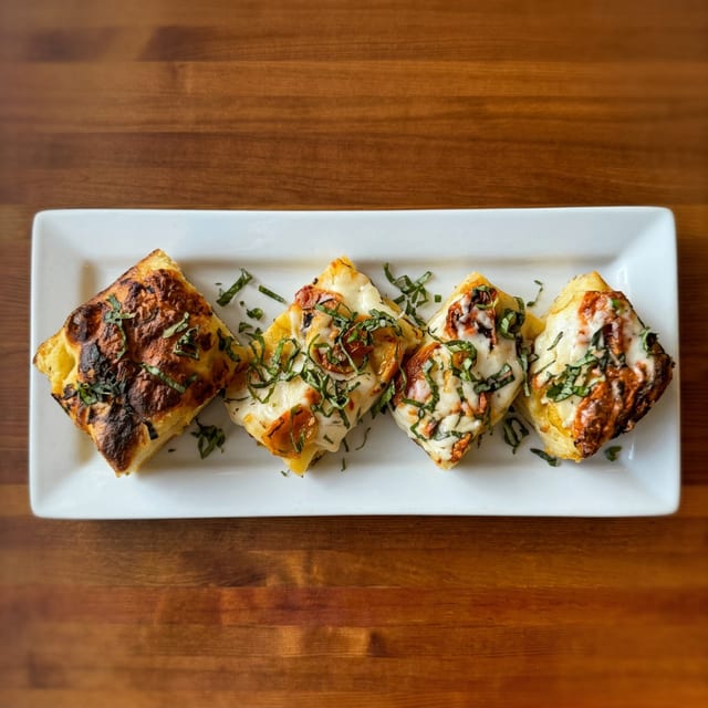 Cheesy Focaccia.