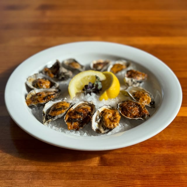 Broiled Oysters Dynamite.