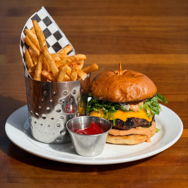 Moonstone Burger.